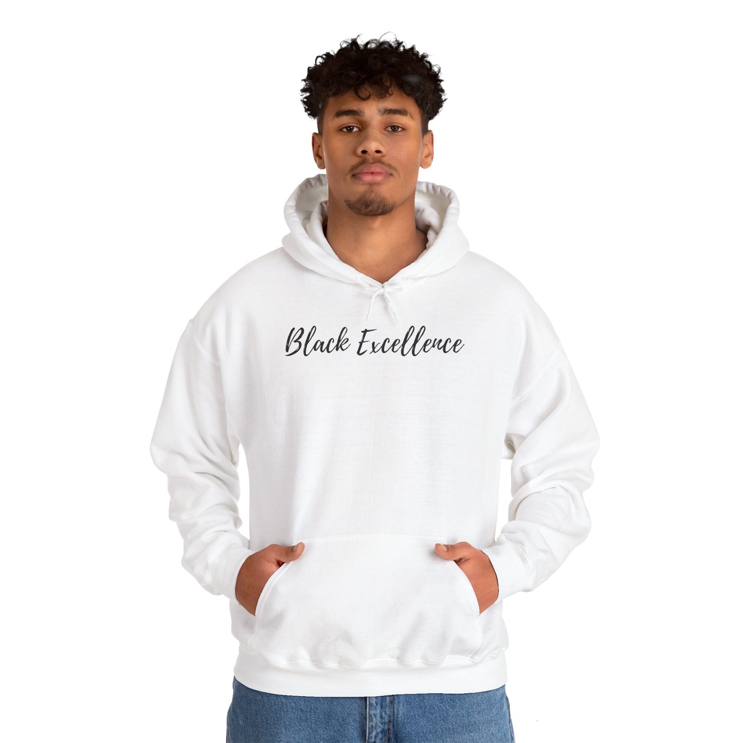 Black Excellence Hooded Sweatshirt