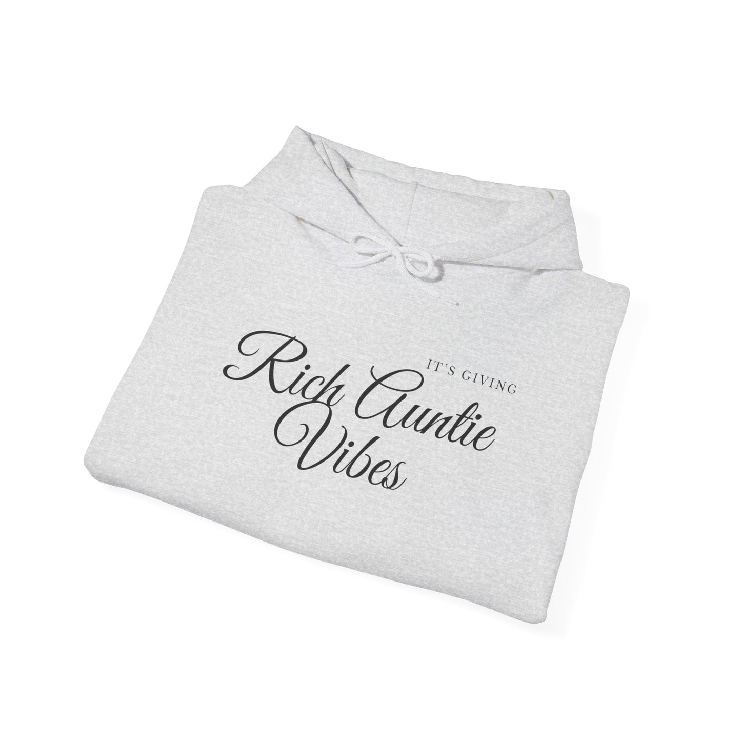 Rich Aunty Vibes Hooded Sweatshirt