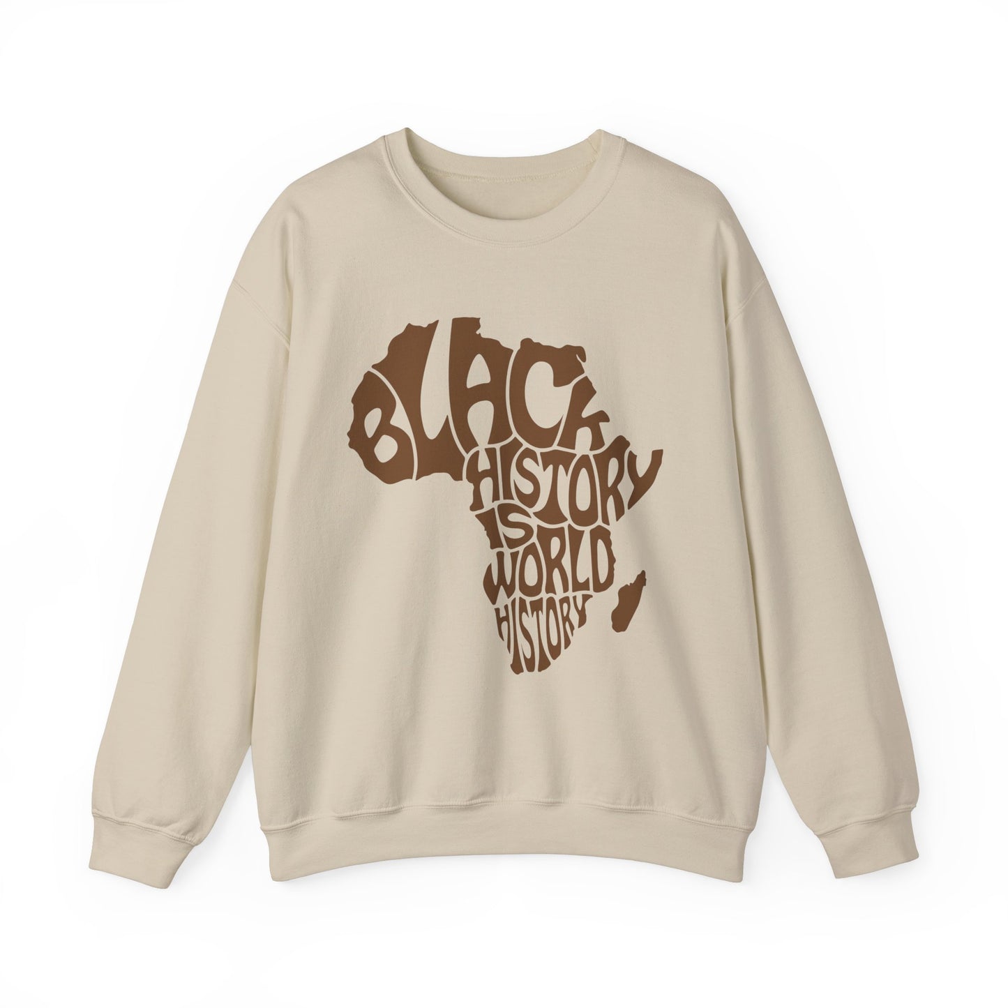 Black History Is World History Crewneck