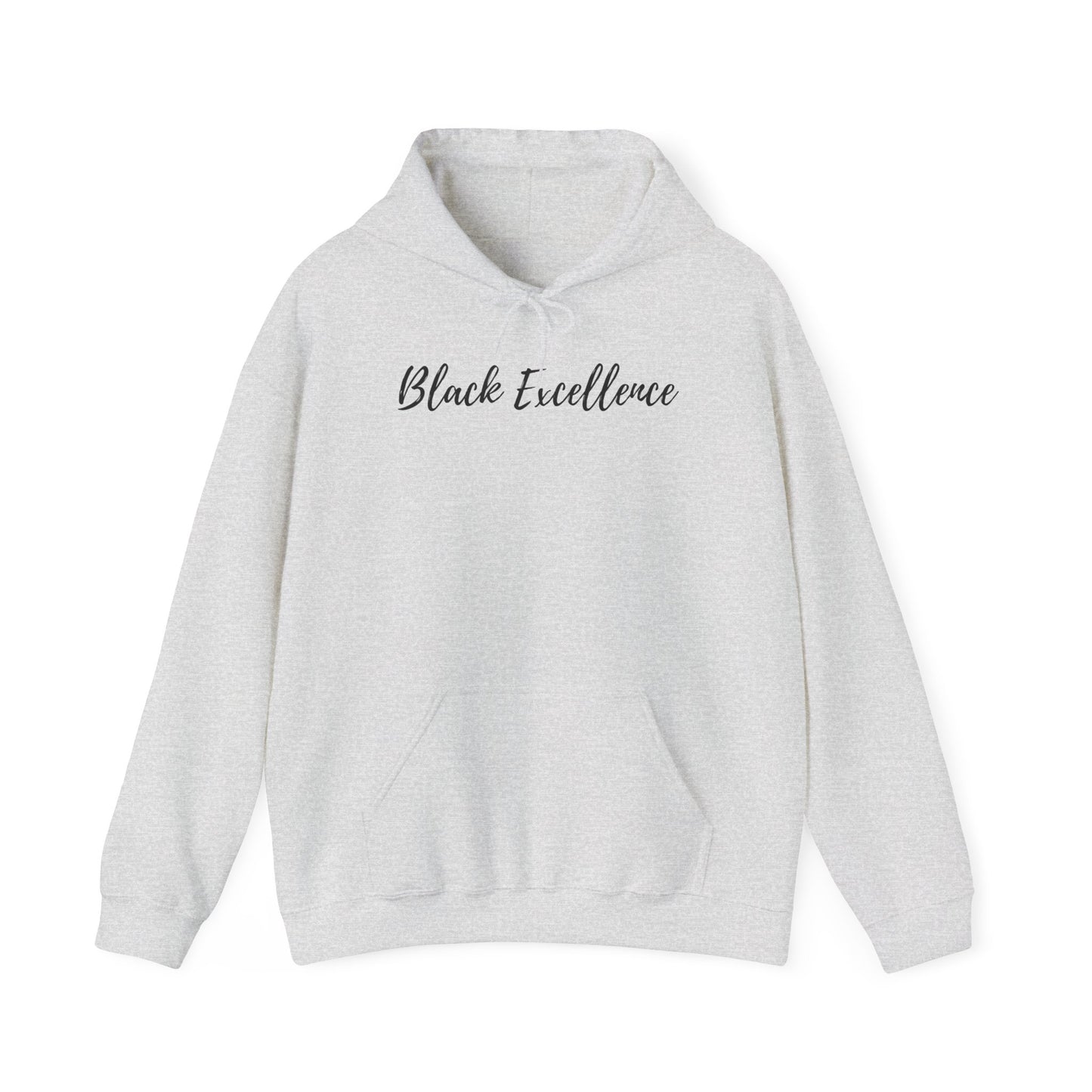 Black Excellence Hooded Sweatshirt