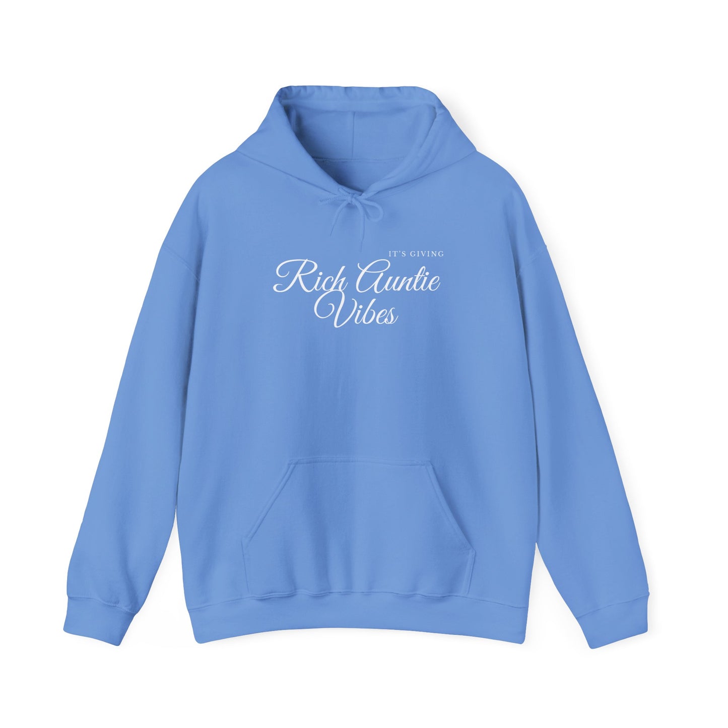 Rich Aunty Vibes Hooded Sweatshirt