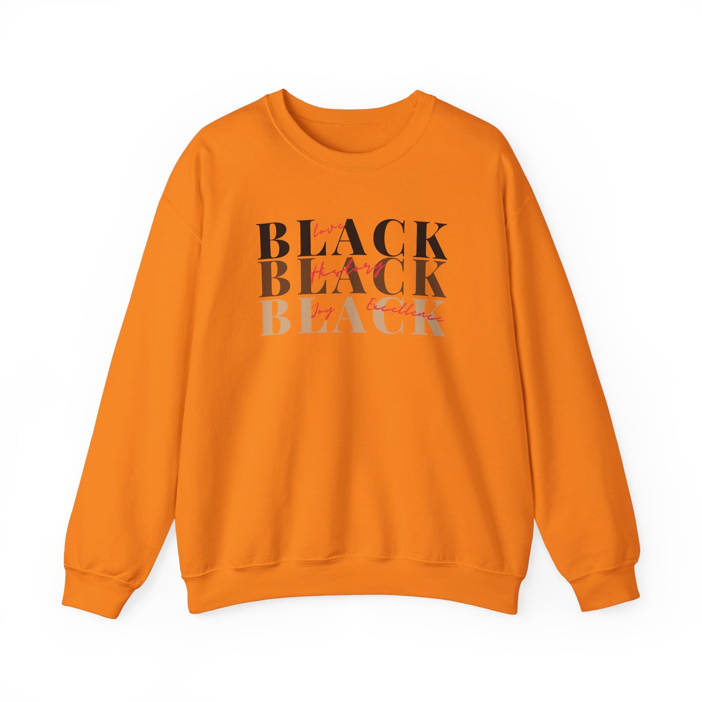 Black Confidence Crewneck Sweatshirt