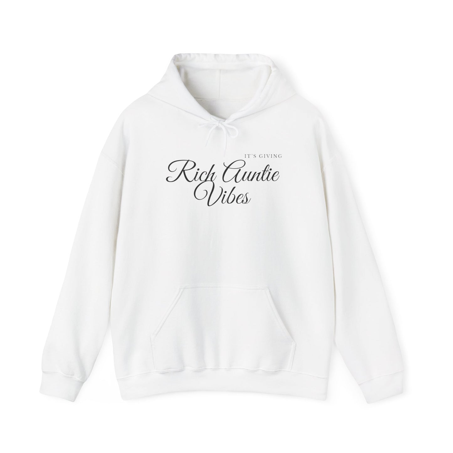 Rich Aunty Vibes Hooded Sweatshirt