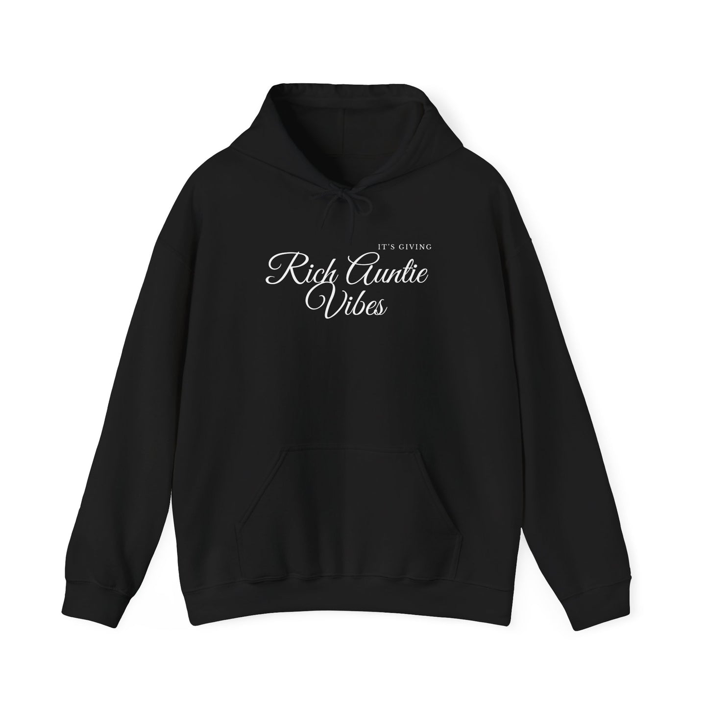 Rich Aunty Vibes Hooded Sweatshirt