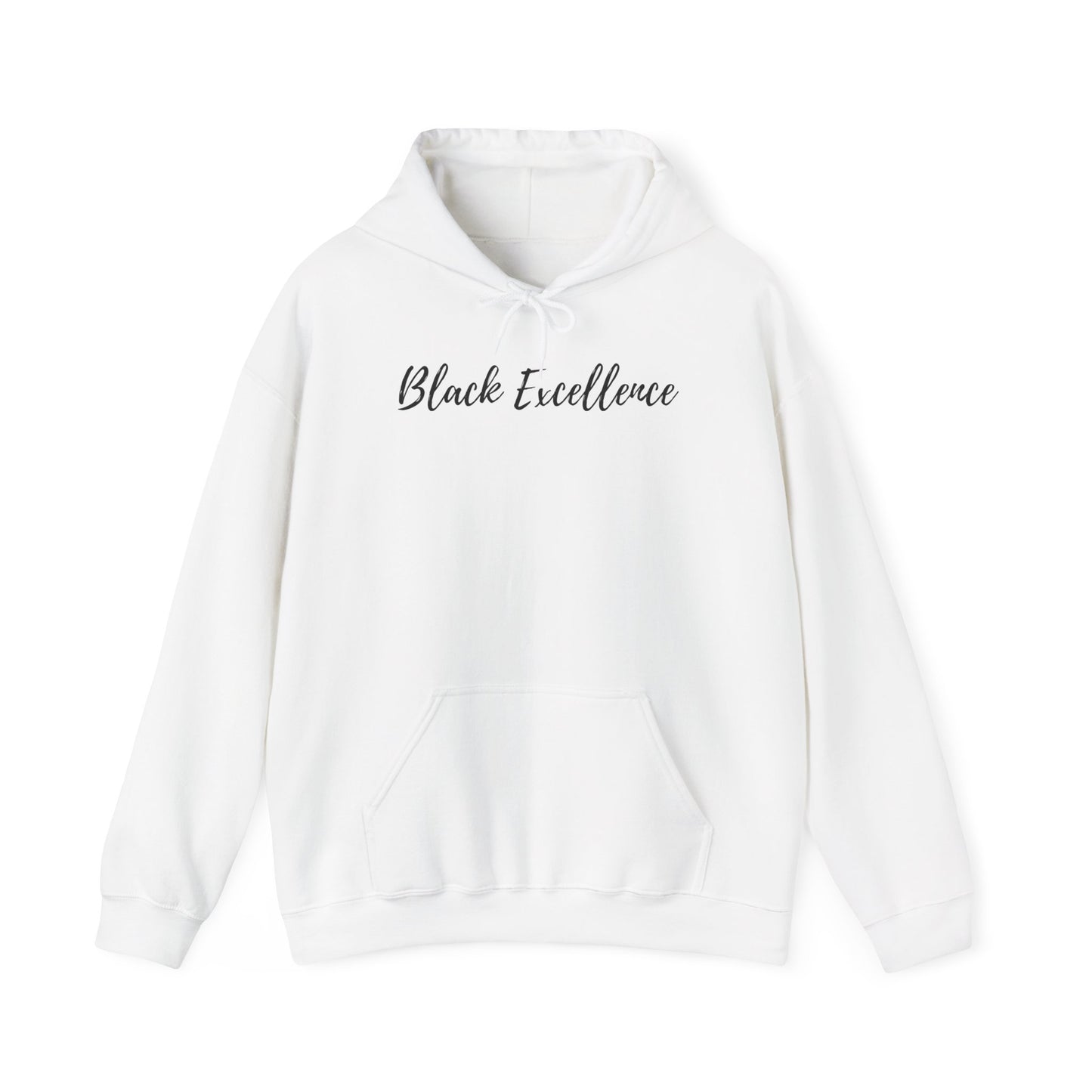 Black Excellence Hooded Sweatshirt