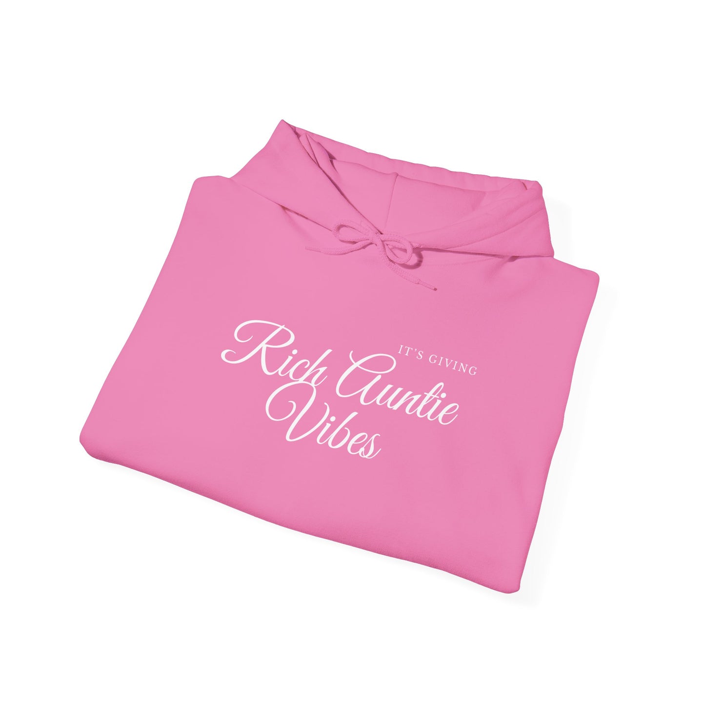 Rich Aunty Vibes Hooded Sweatshirt