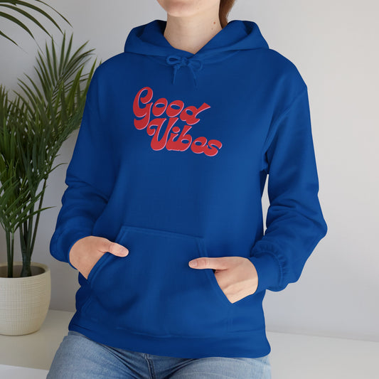 Good Vibes Unisex Hooded Sweatshirt