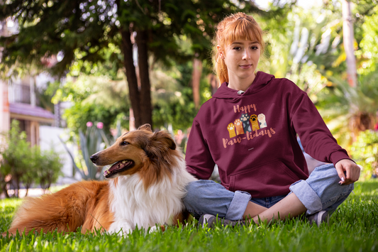 Happy Paw-lidays Hooded Sweatshirt