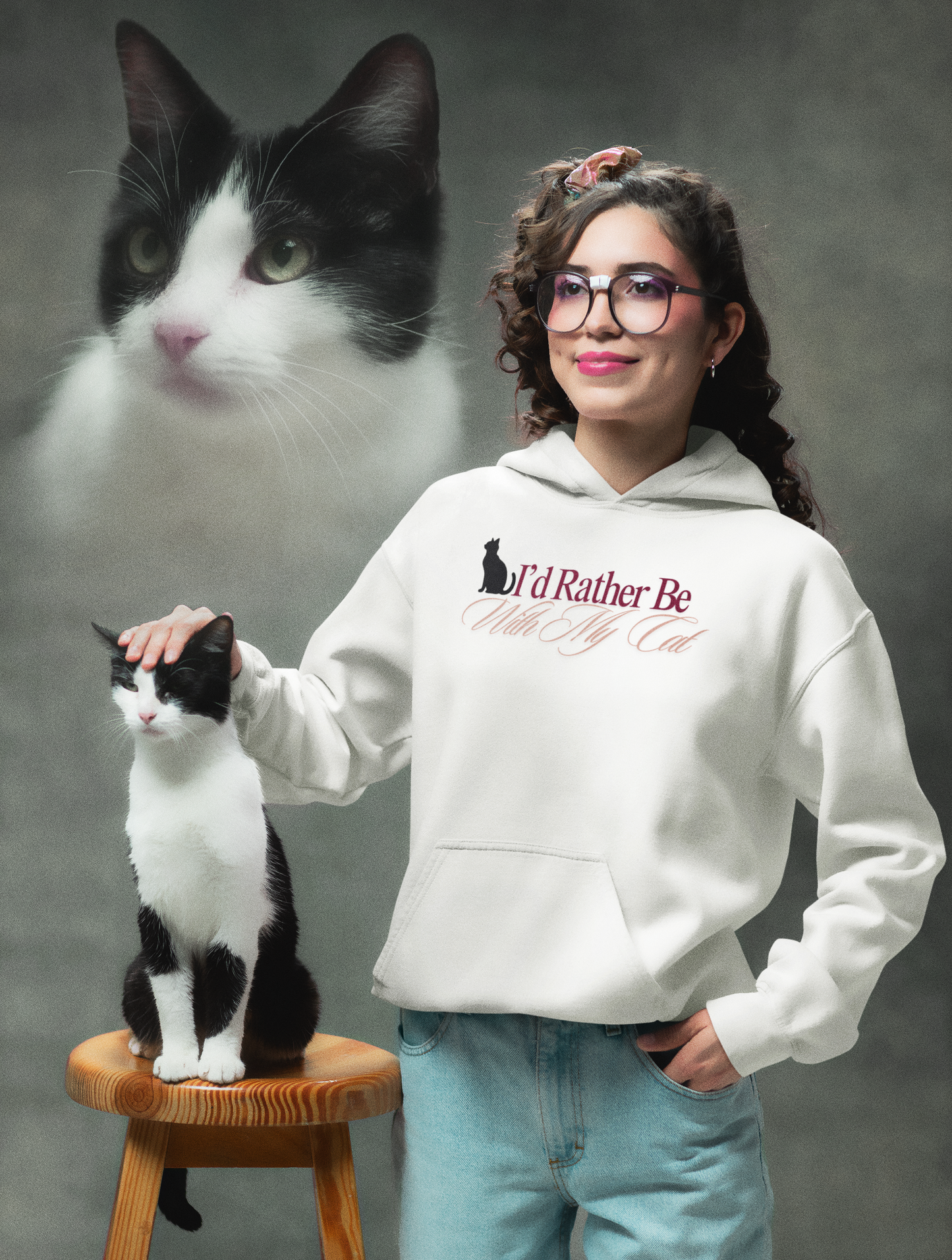 Cat Parent Hooded Sweatshirt