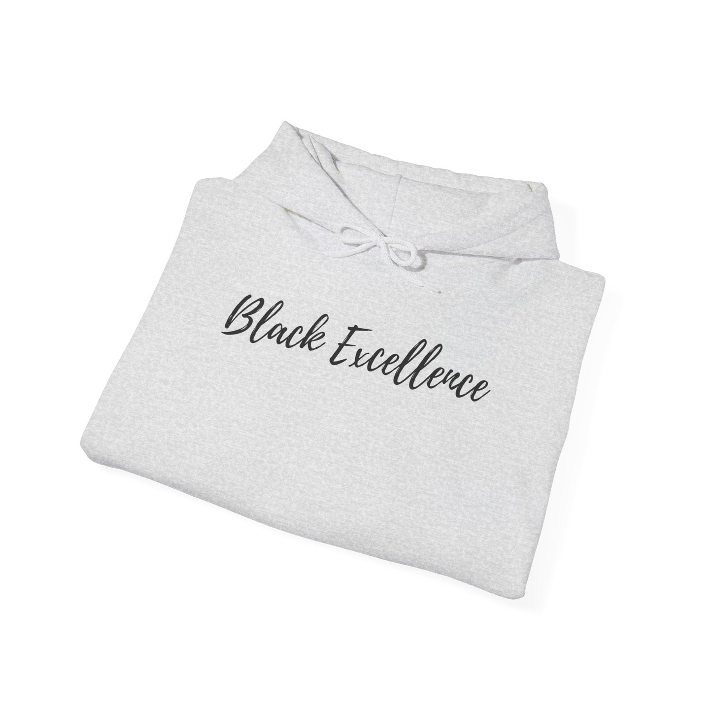 Black Excellence Hooded Sweatshirt