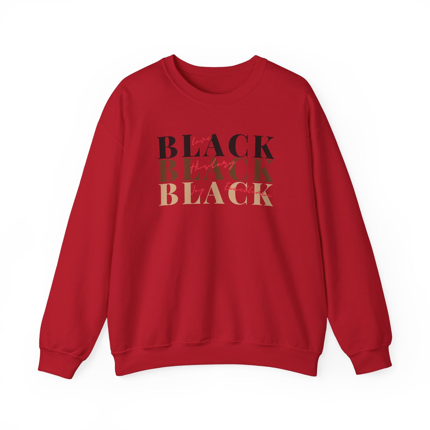 Black Confidence Crewneck Sweatshirt