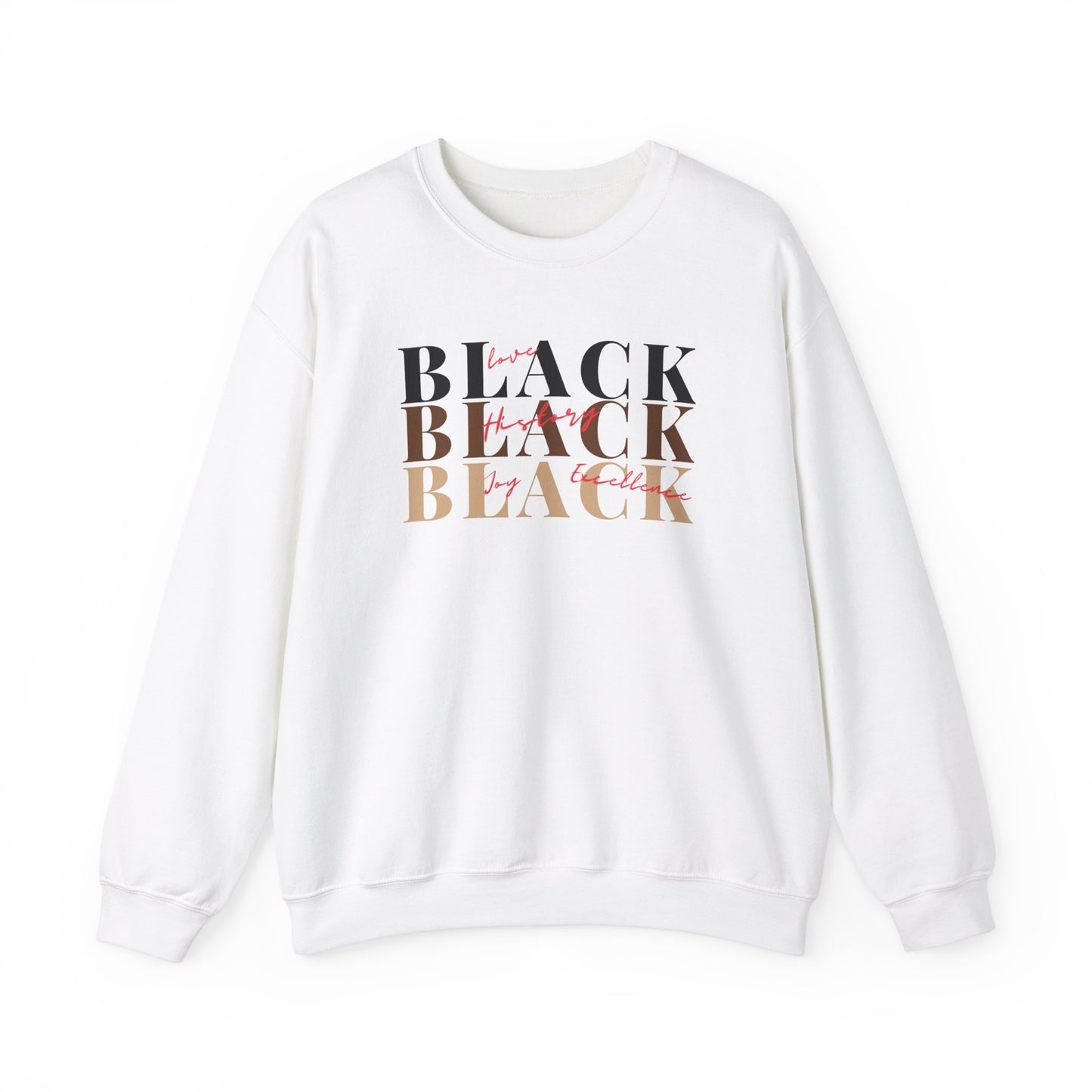 Black Confidence Crewneck Sweatshirt