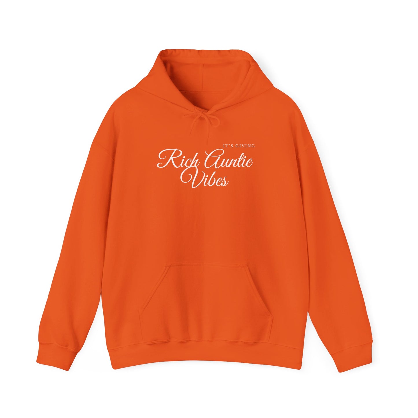 Rich Aunty Vibes Hooded Sweatshirt