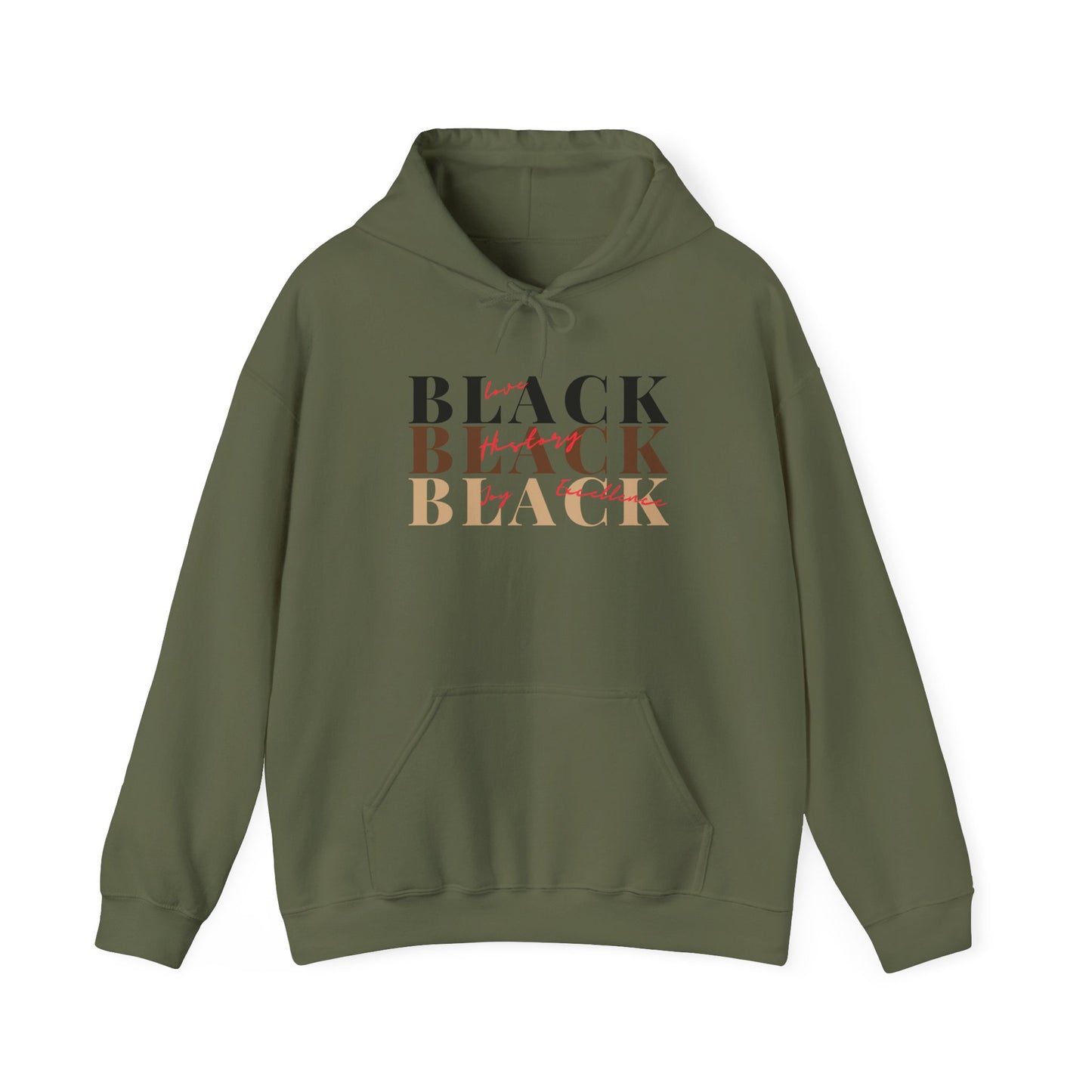 Black Confidence Hoodie